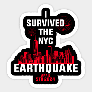 I Survived-The-Nyc-Earthquake Sticker